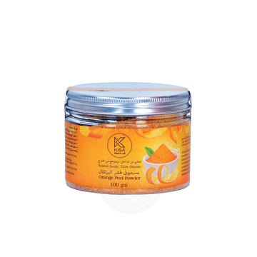 KISA PURE ORANGE PEEL POWDER 100 GRM BOTTLE