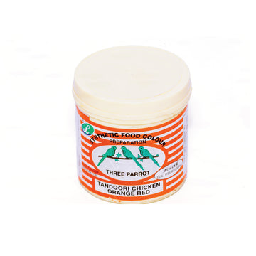 FOOD COLOR POWDER- ORANGE RED 100 gm (PARROT)