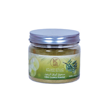 KISA PURE OLIVE LEAVES POWDER 100 GM BOTTLE