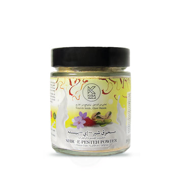 SHIR - E - PESTEH POWDER - 200 GM / SAFFRON PISTACHIO DRNK