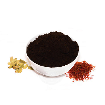 TURKISH COFFEE POWDER-TURKISH DARK (FULL ROAST) WITH CARDAMOM & SAFFRON
