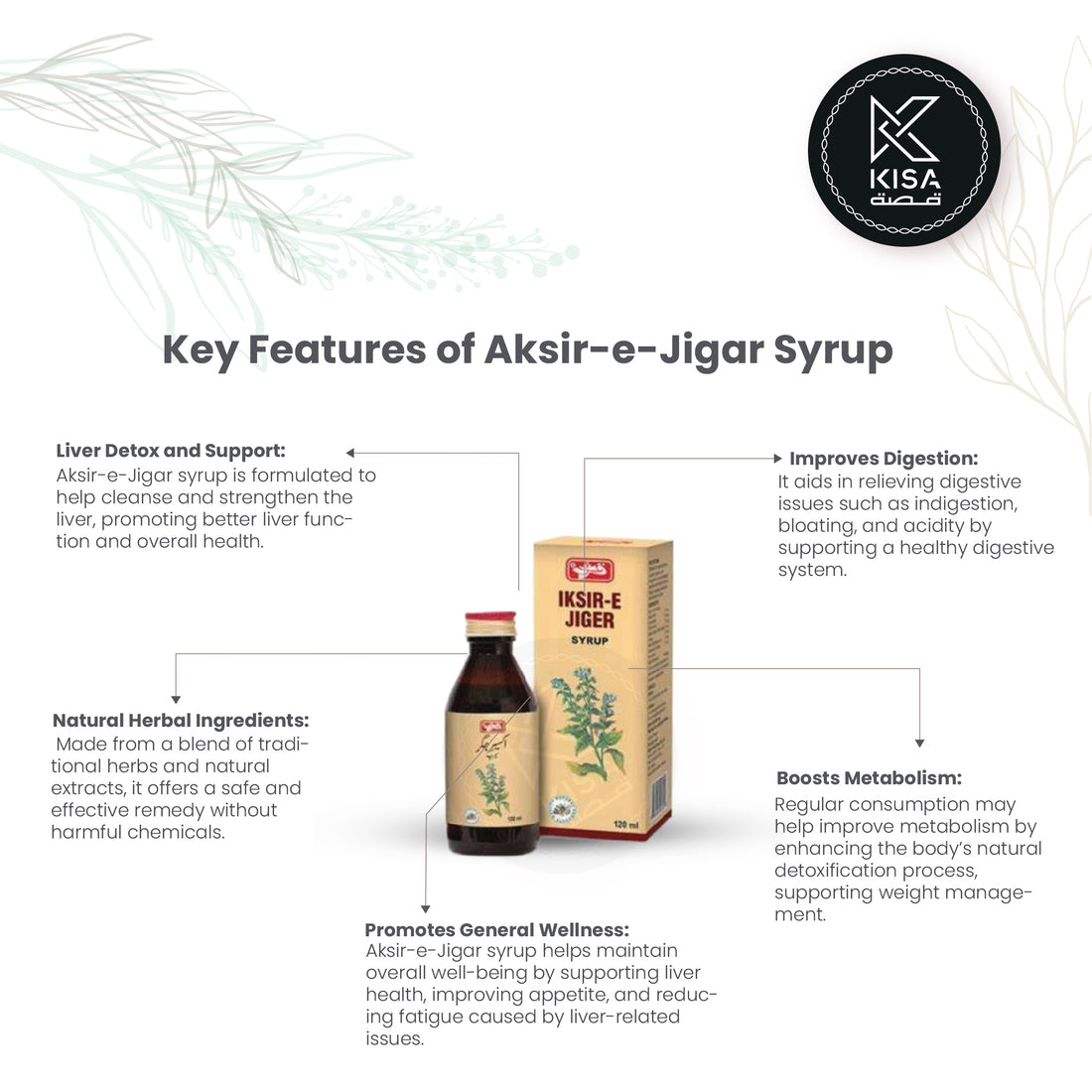 AKSEER E JIGER 120 ML