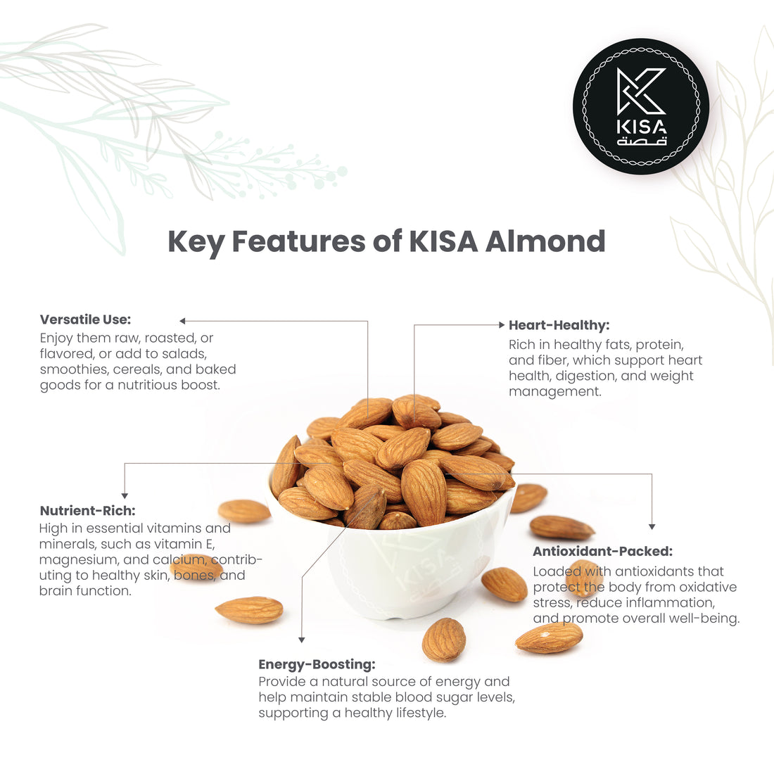 ALMOND LARGE