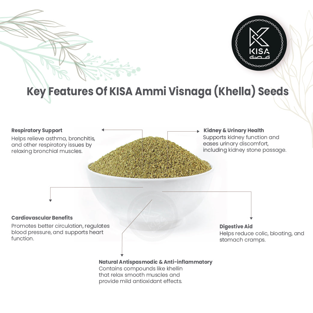 AMMI VISNAGA SEED / KHELLA SEED