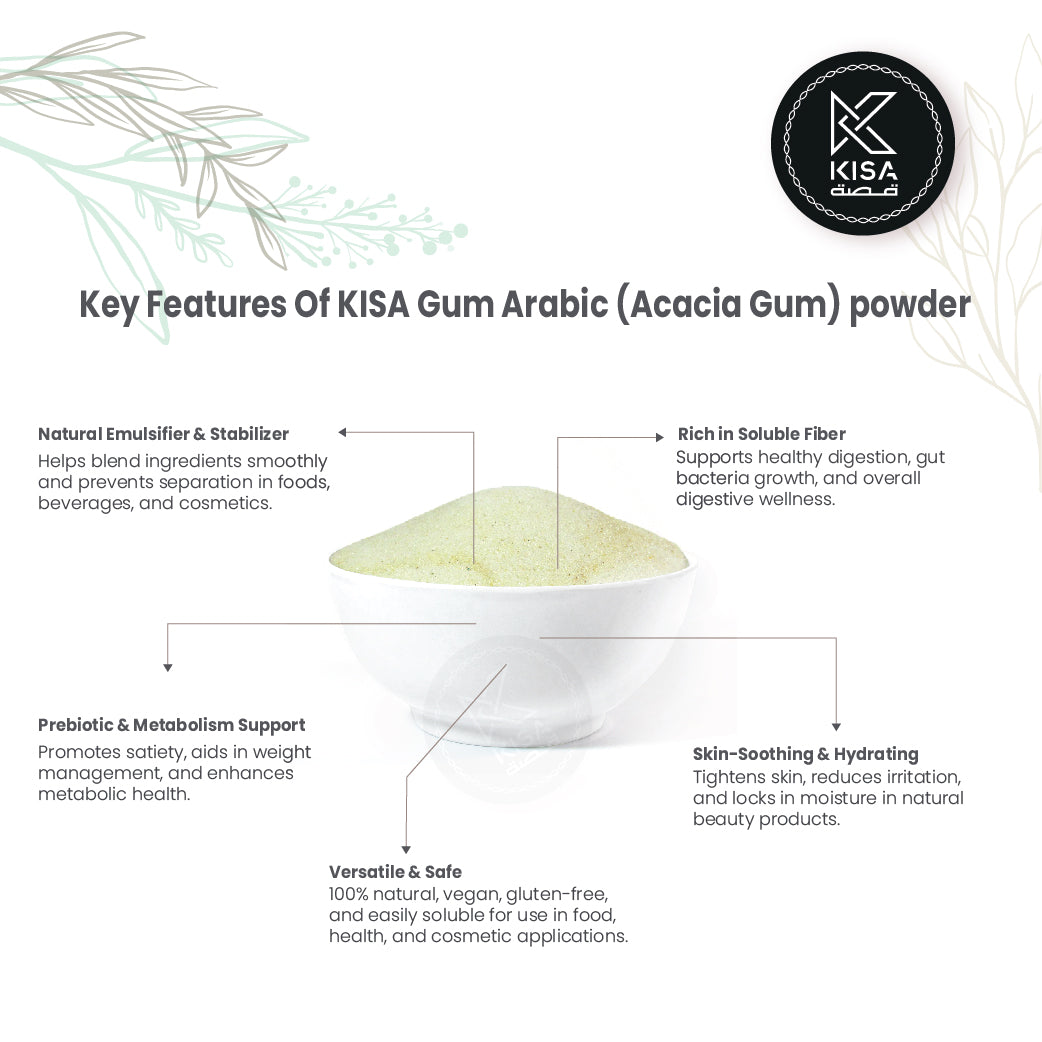 ARABIC GUM POWDER / SAMKH AL ARABI POWDER / ACACIA GUM POWDER
