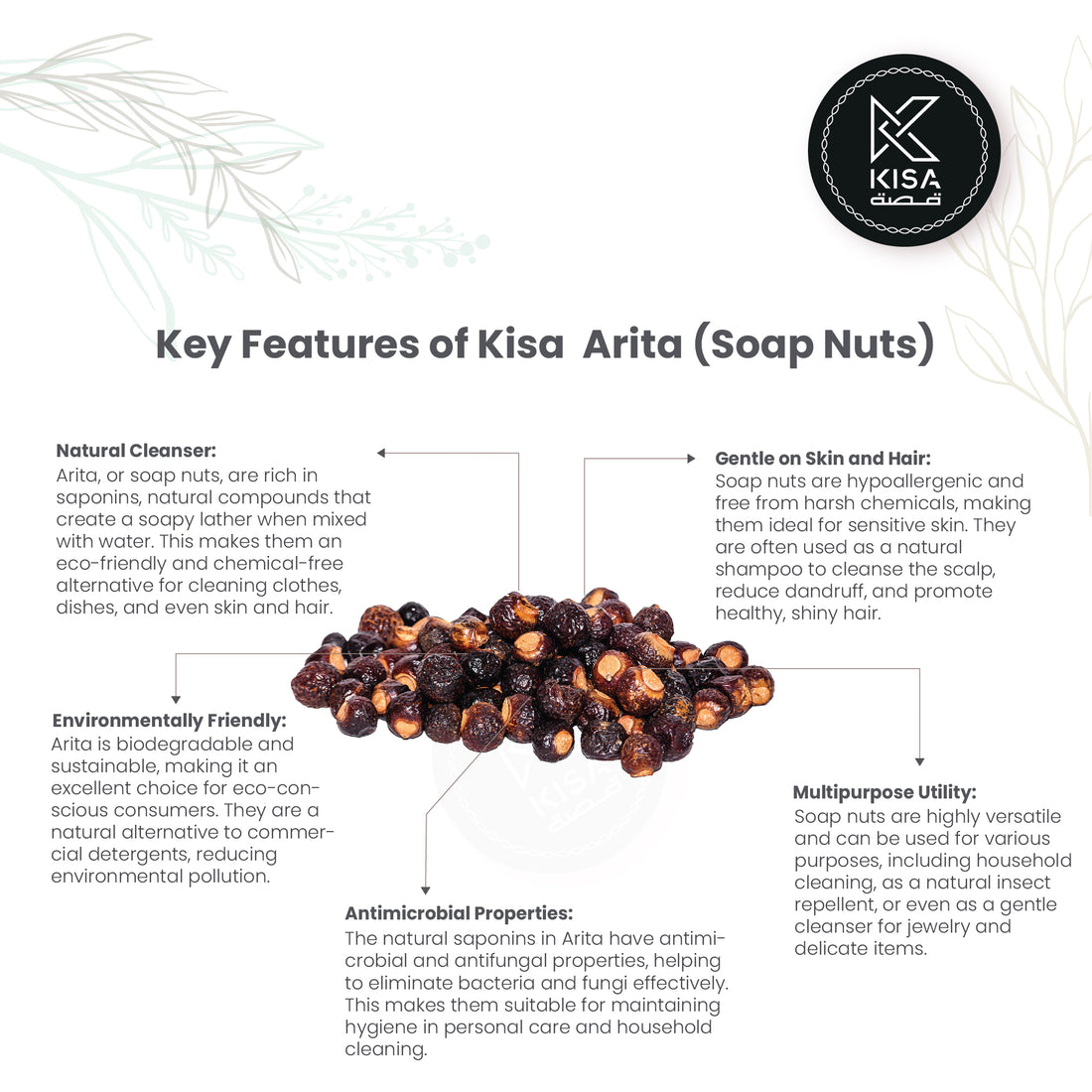 AREETA WHOLE / RITA / SOAPNUTS