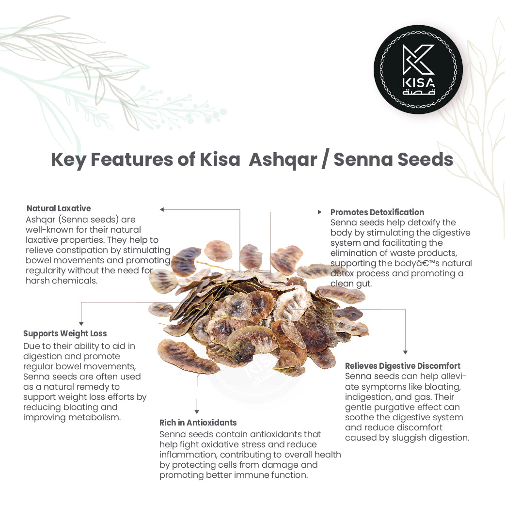 ASHREQ - SENNA SEEDS DRIED / SINNAMAKI