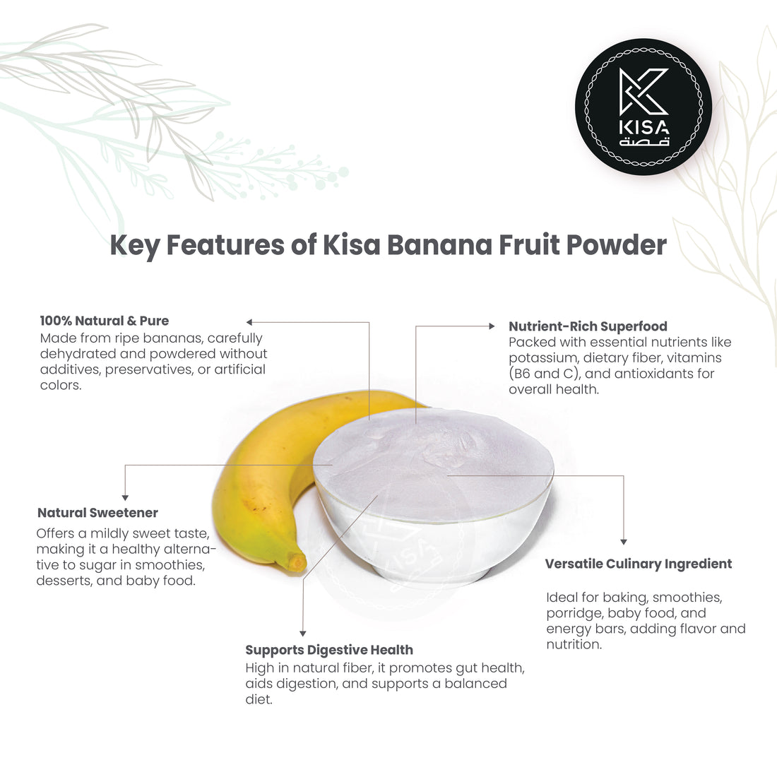 RAW BANANA POWDER