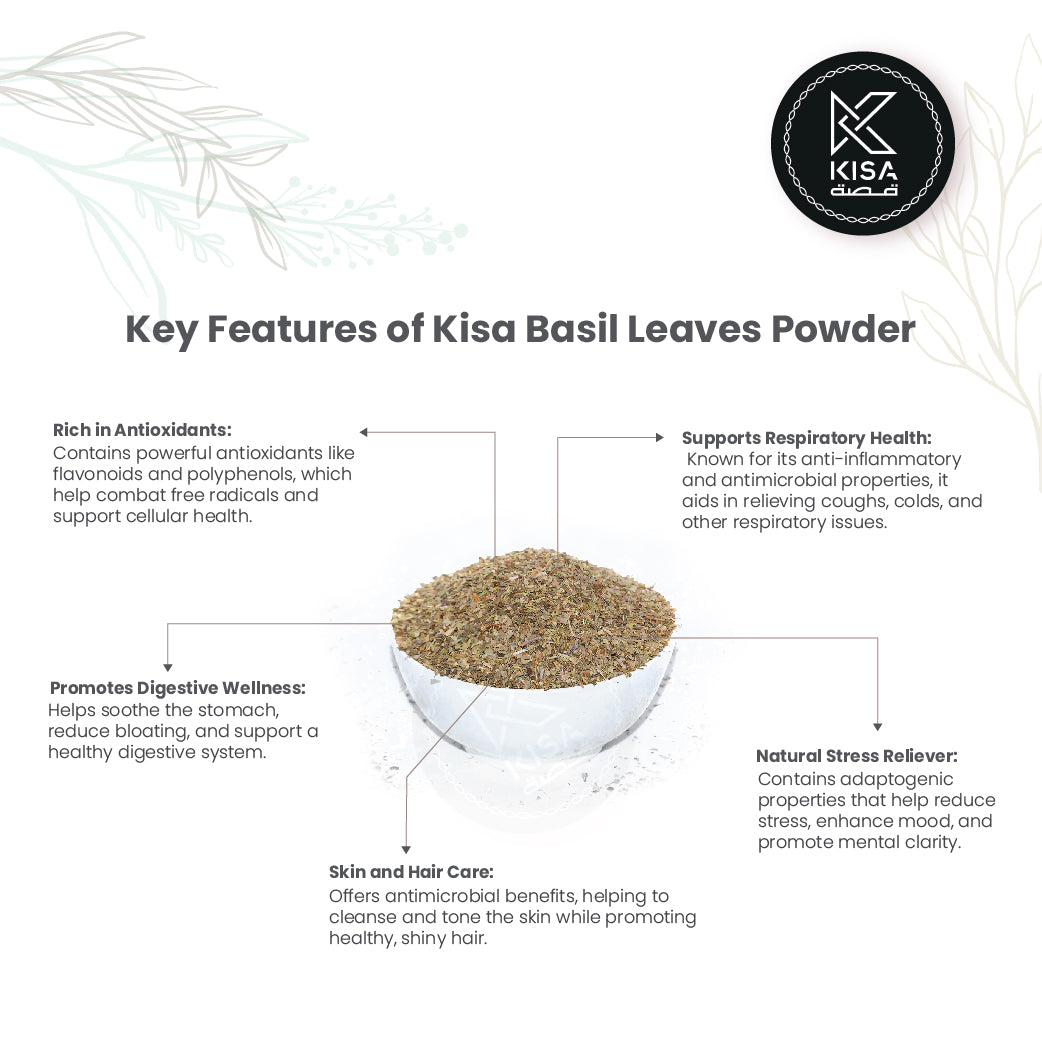 RAIHAN POWDER /THULASI POWDER / BASIL LEAVES POWDER