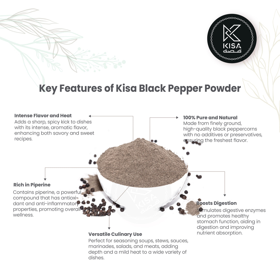 BLACK PEPPER POWDER