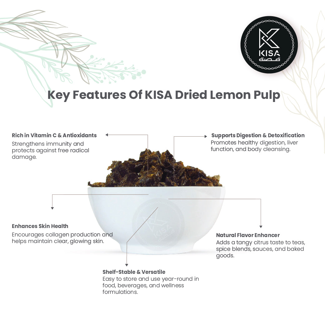 LEMON PULP DRIED