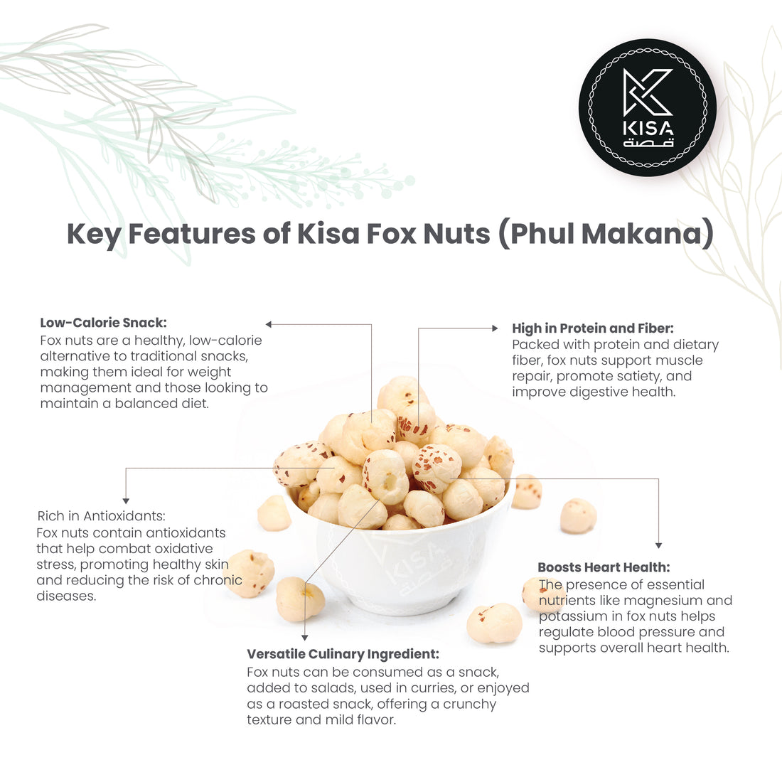 PHOOL MAKHANA - FOX NUTS