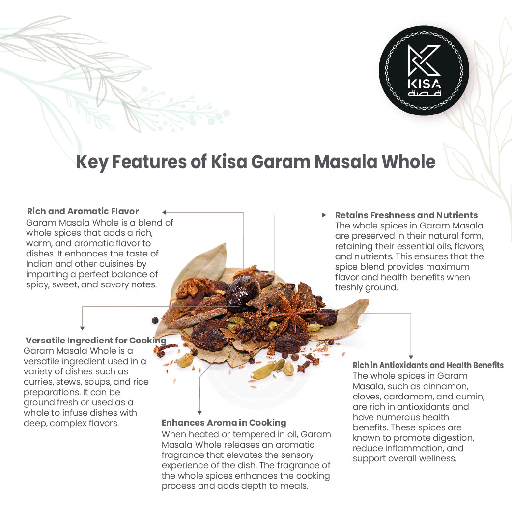 GARAM MASALA WHOLE 100 GM