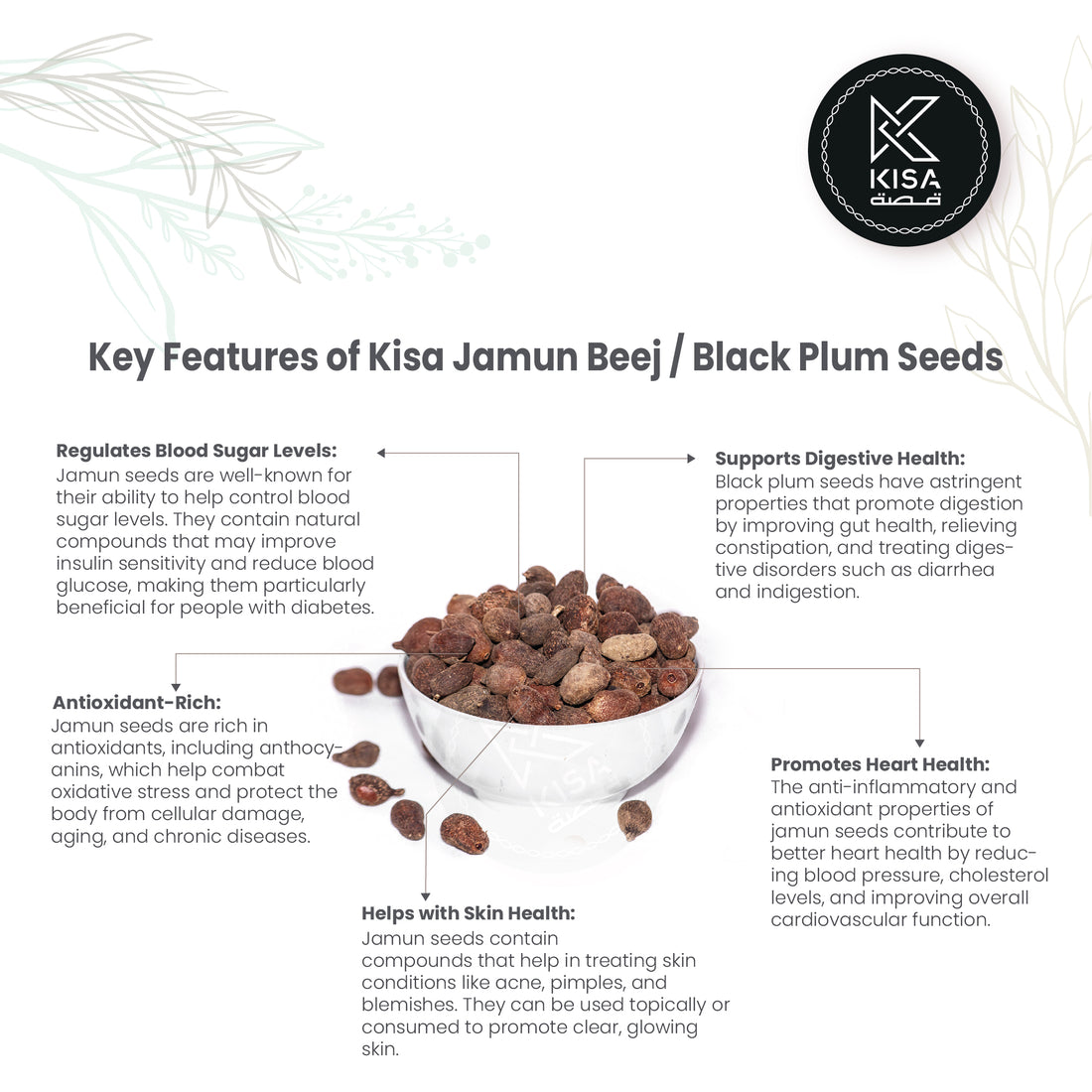 JAMOON BEENJ / JAVA PLUM SEEDS / BLACK PLUM SEEDS