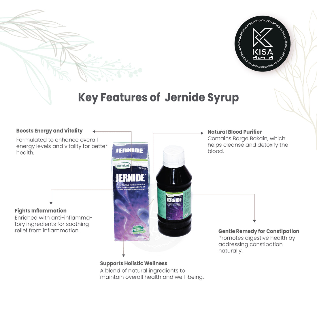 JERNIDE SYRUP 120 ML