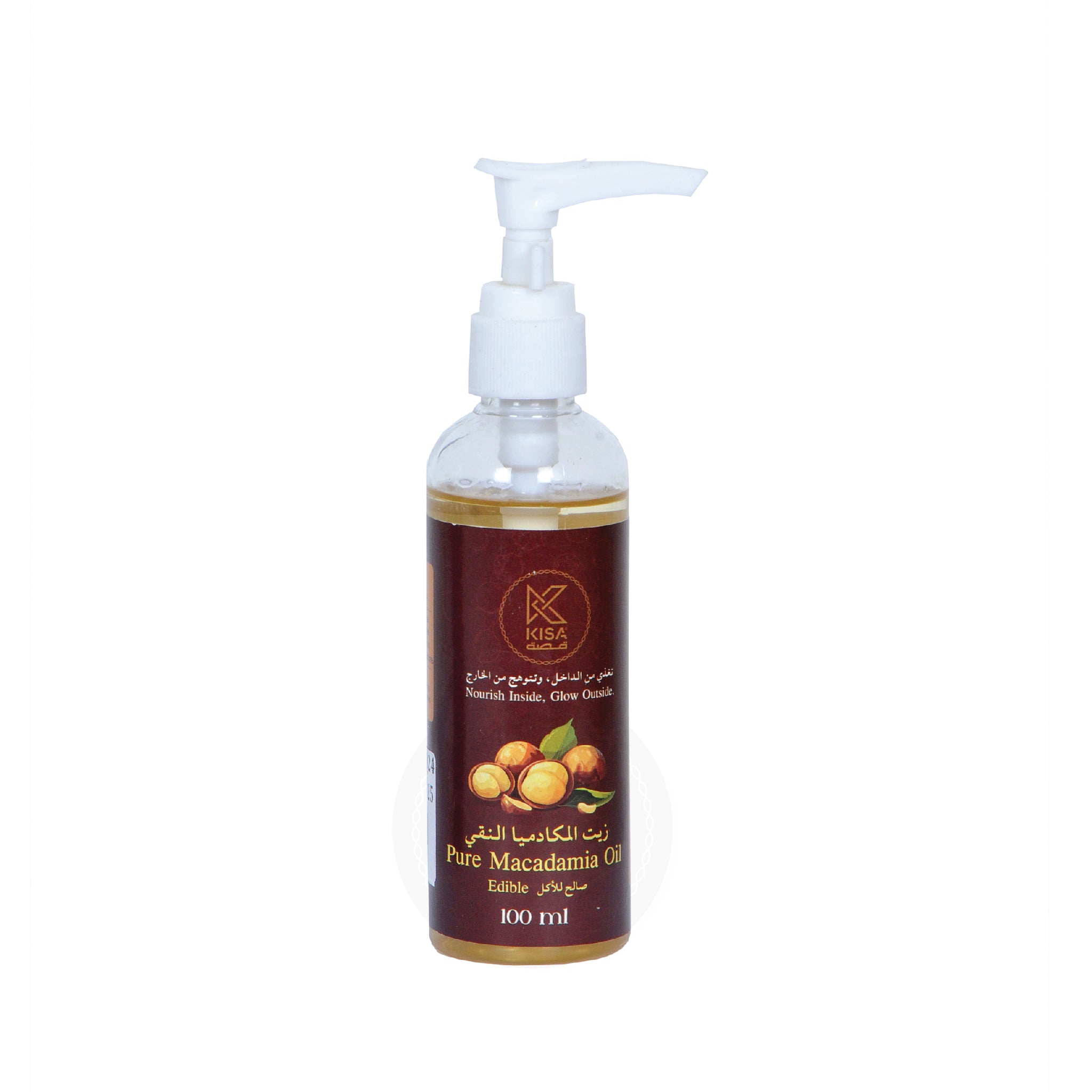 KISA PURE MACADAMIA OIL 100 ML