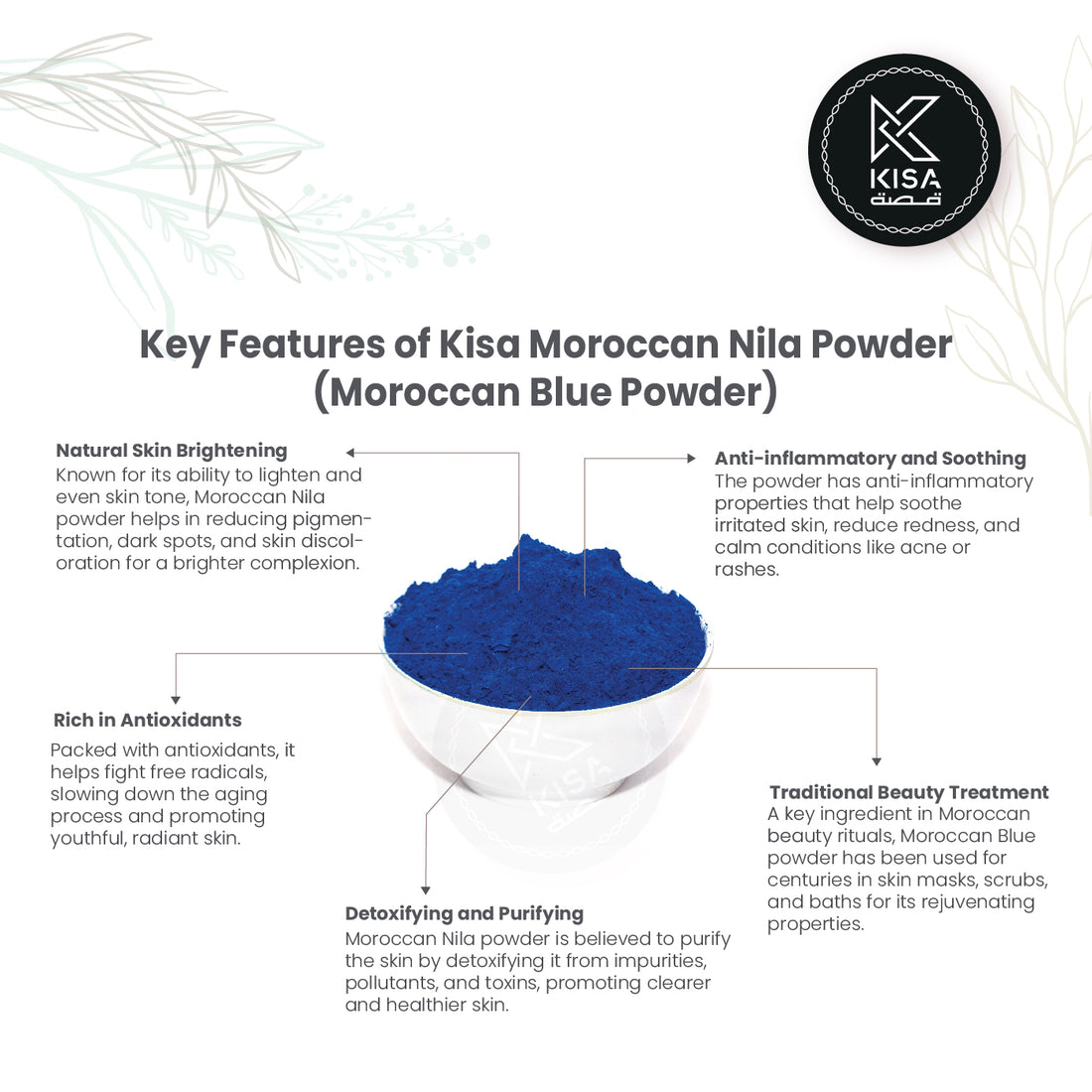 NILA POWDER MOROCCO / MORROCAN BLUE NILA