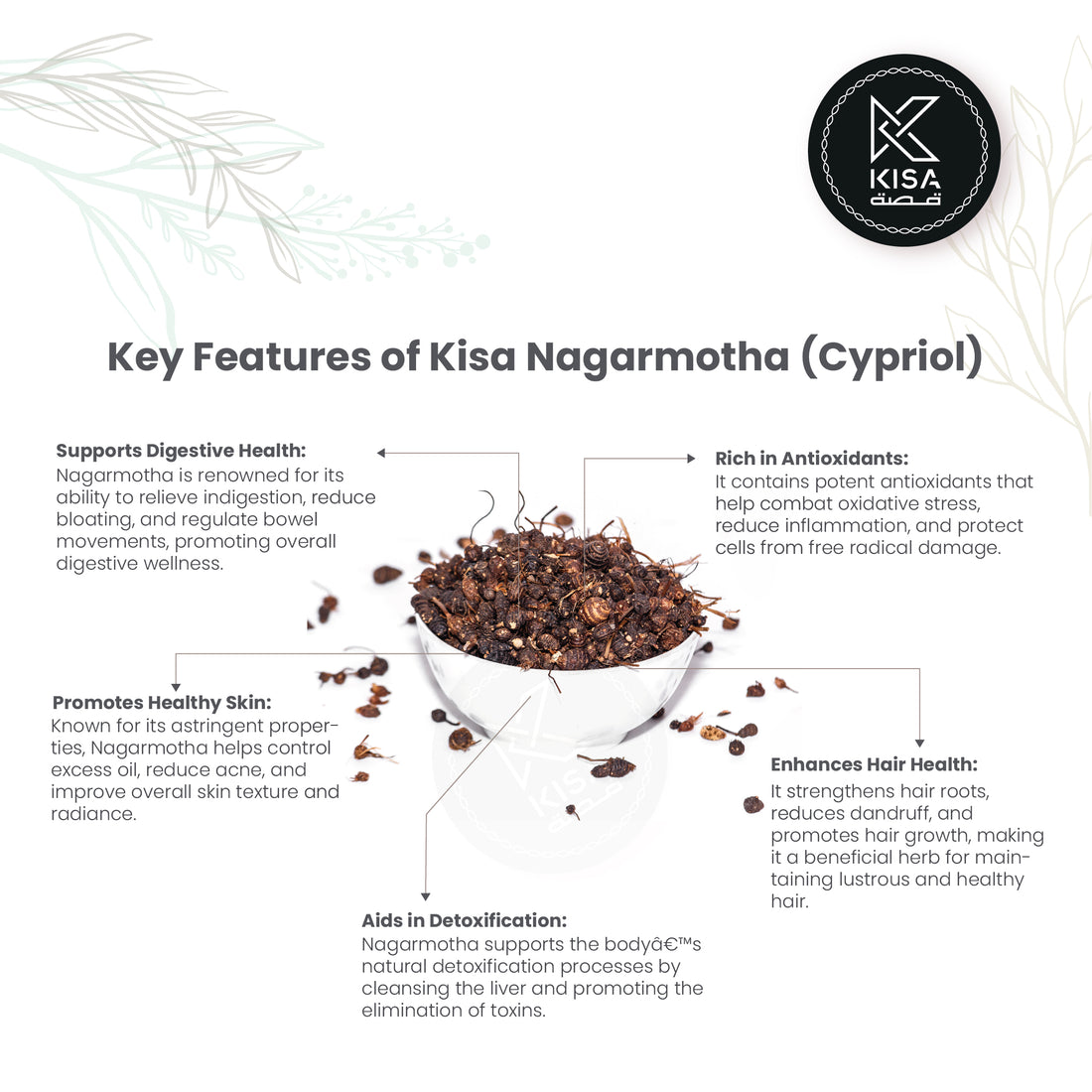 NAGARMOTHA / MUTANGA / NUT GRASS