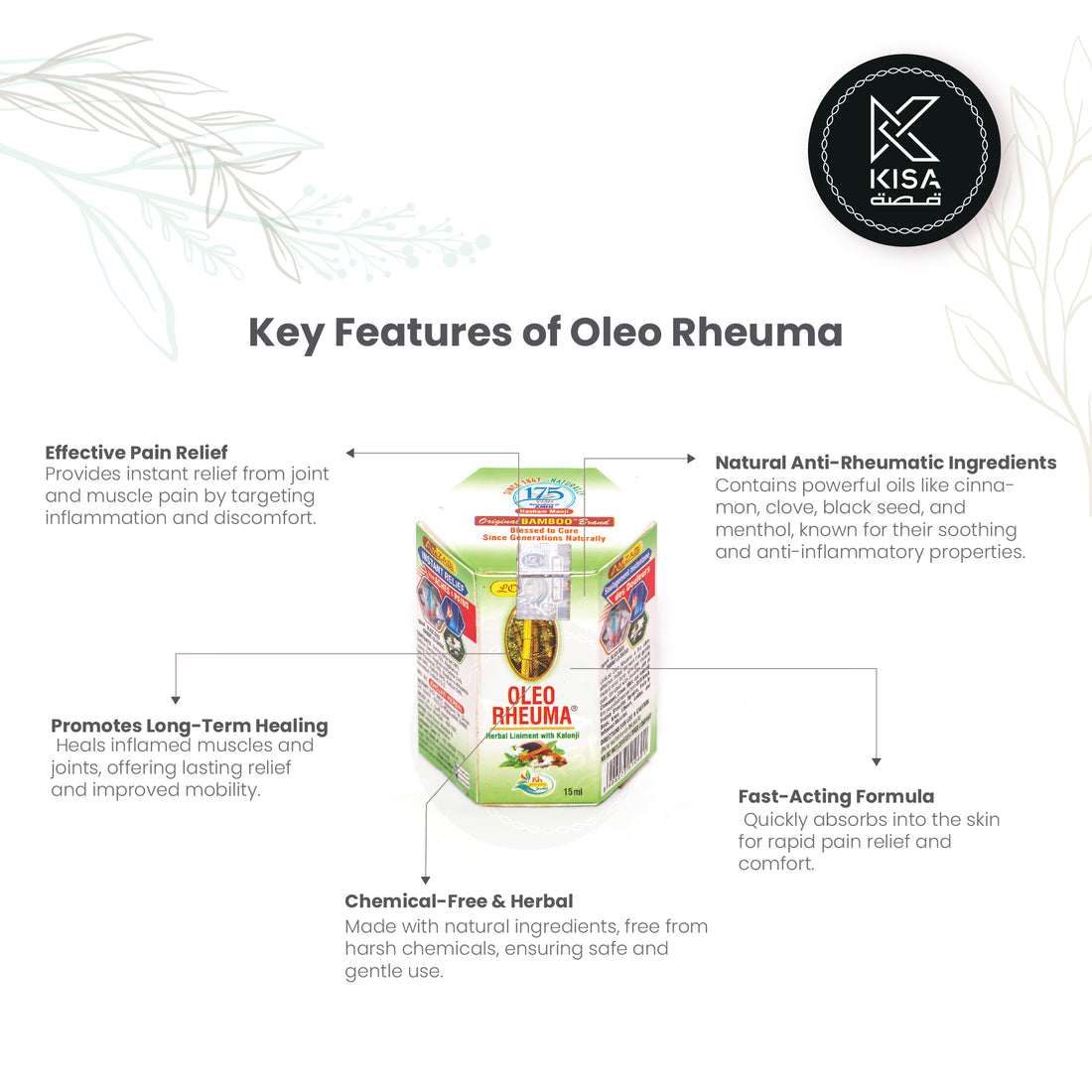 OLEO RHEUMA OIL 15 ML