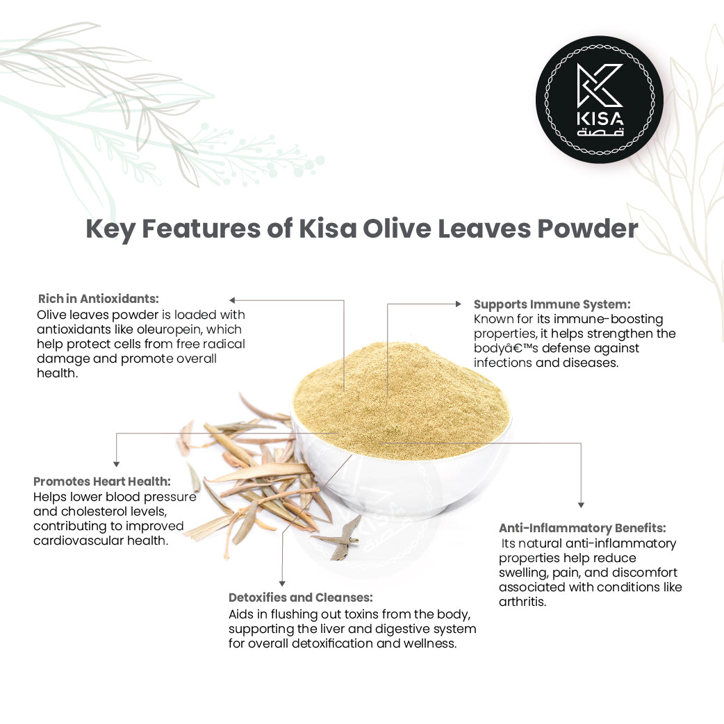 OLIVE LEAVES POWDER  - WARG ZAYTOON POWDER