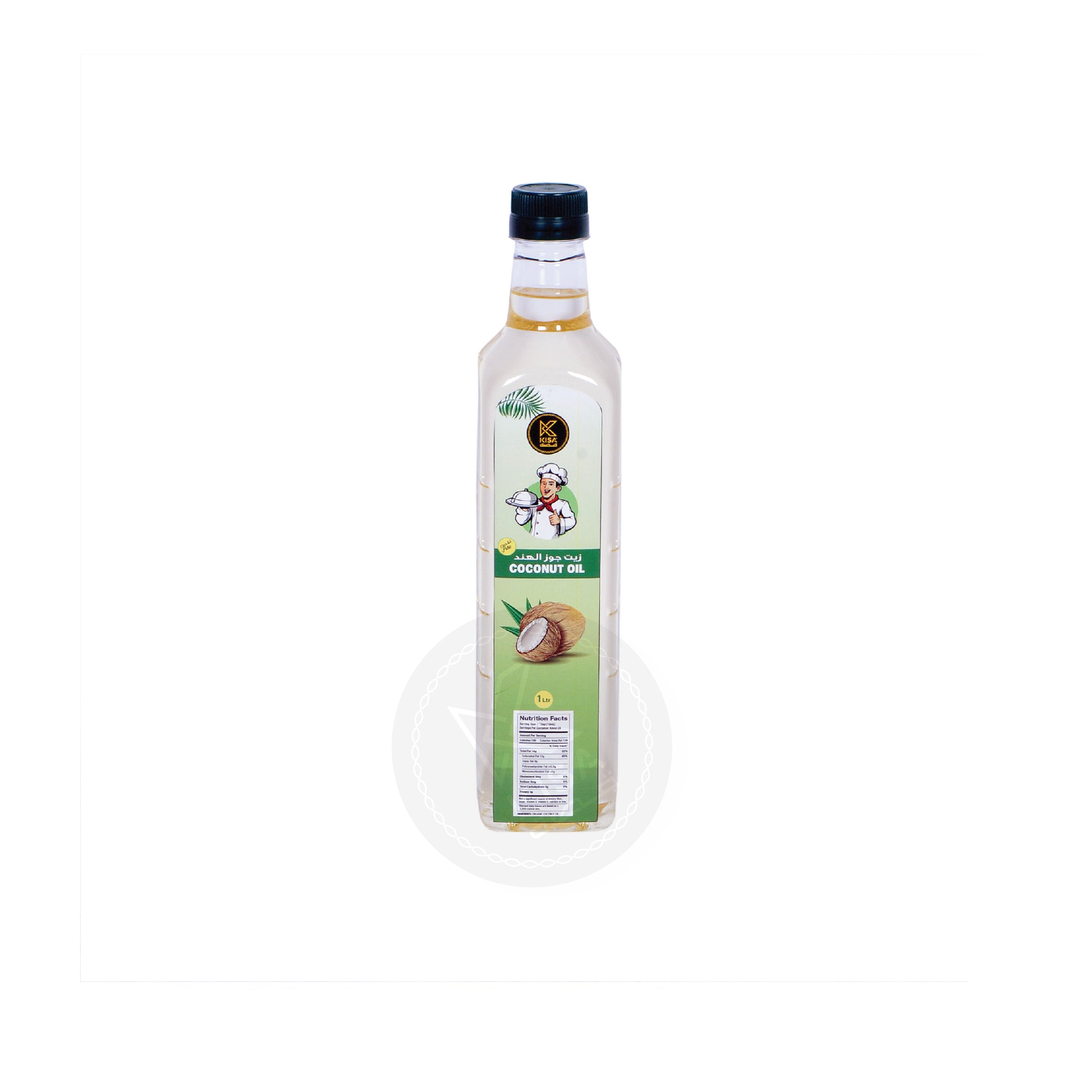 COCONUT OIL PURE KISA 1 LTR