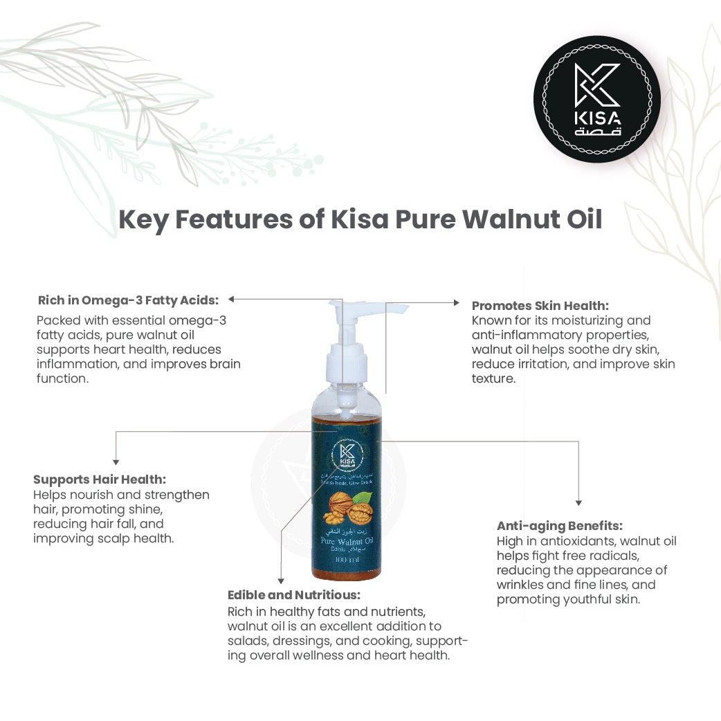 KISA PURE WALNUT OIL 100 ML