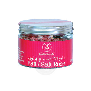 KISA BATH SALT ROSE 300 gm BOTTLE