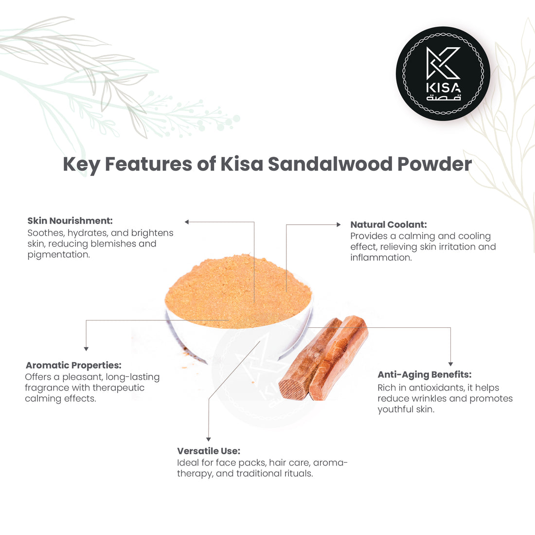 SANDAL WOOD POWDER