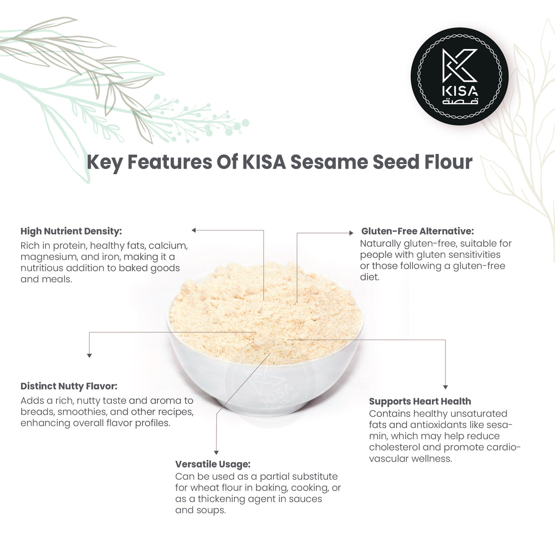 SESAME SEED FLOUR