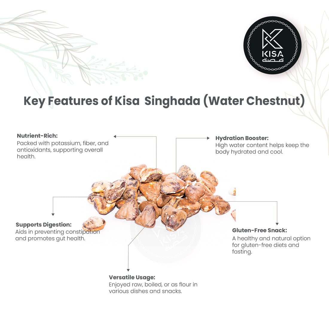 SINGADA / WATER CHESTNUT