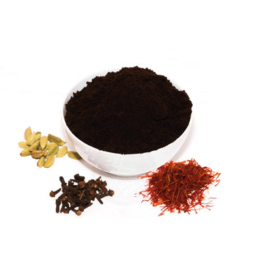 TURKISH COFFEE POWDER- TURKISH DARK(FULL ROAST) WITH CARDAMOM , CLOVE & SAFFRON