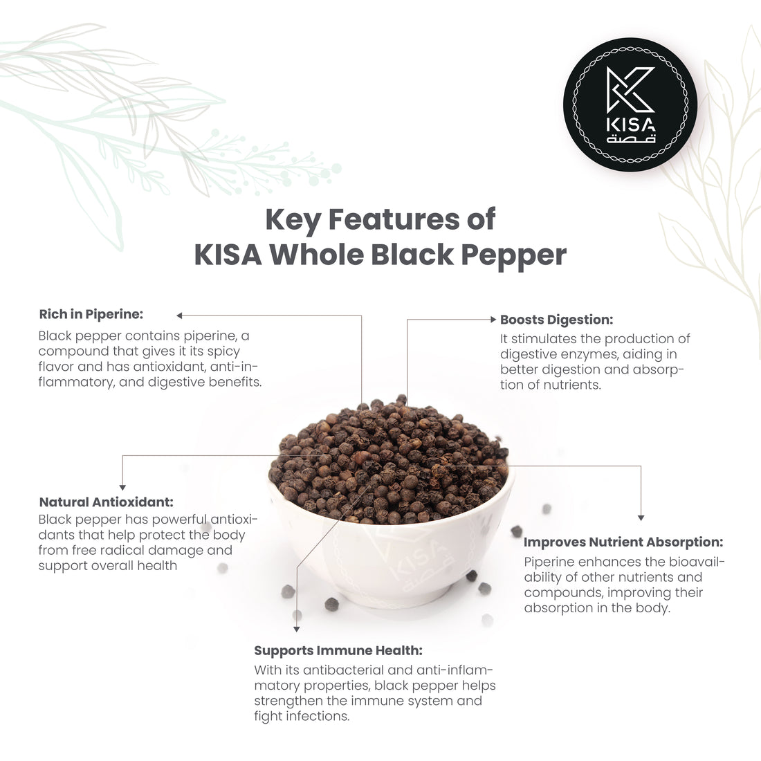 BLACK PEPPER WHOLE