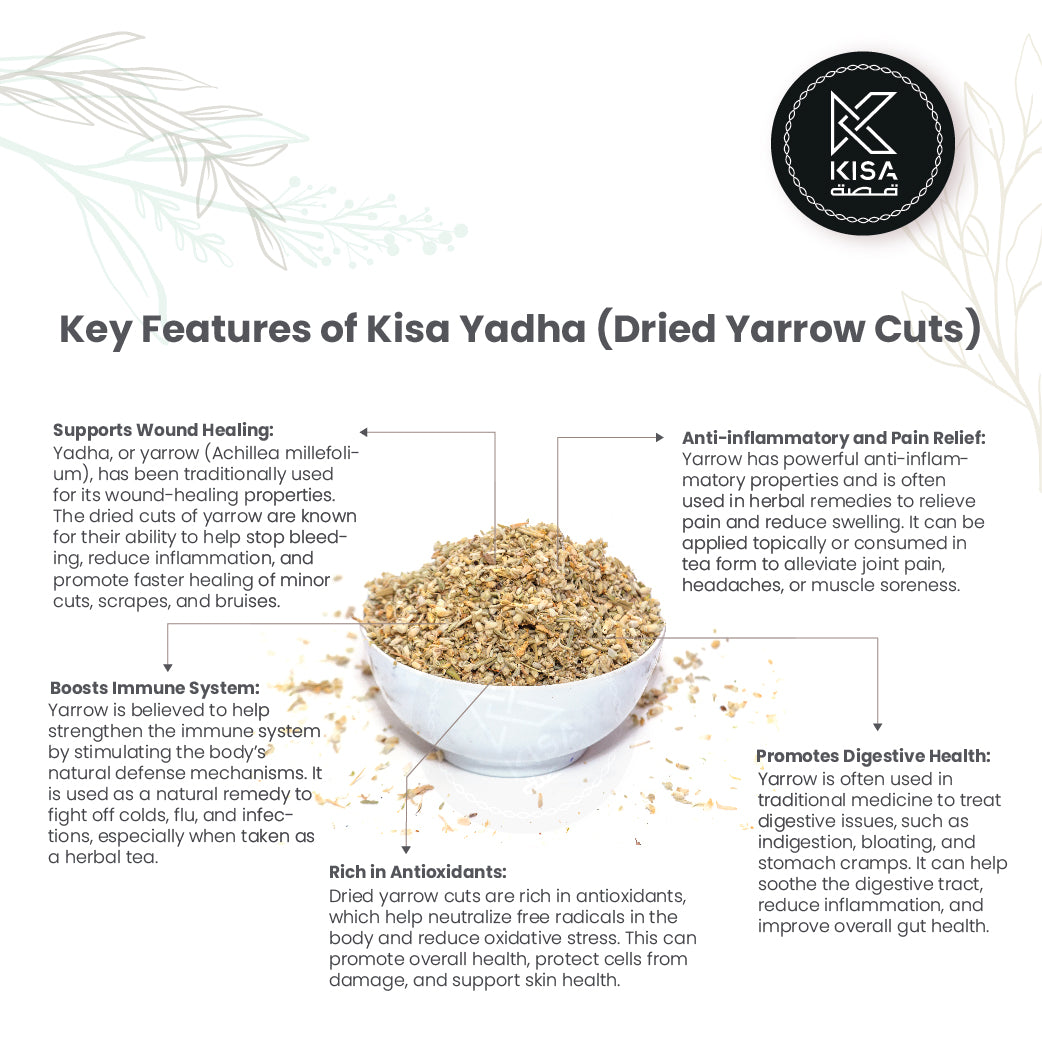 YADHA /DRIED YARROW CUT