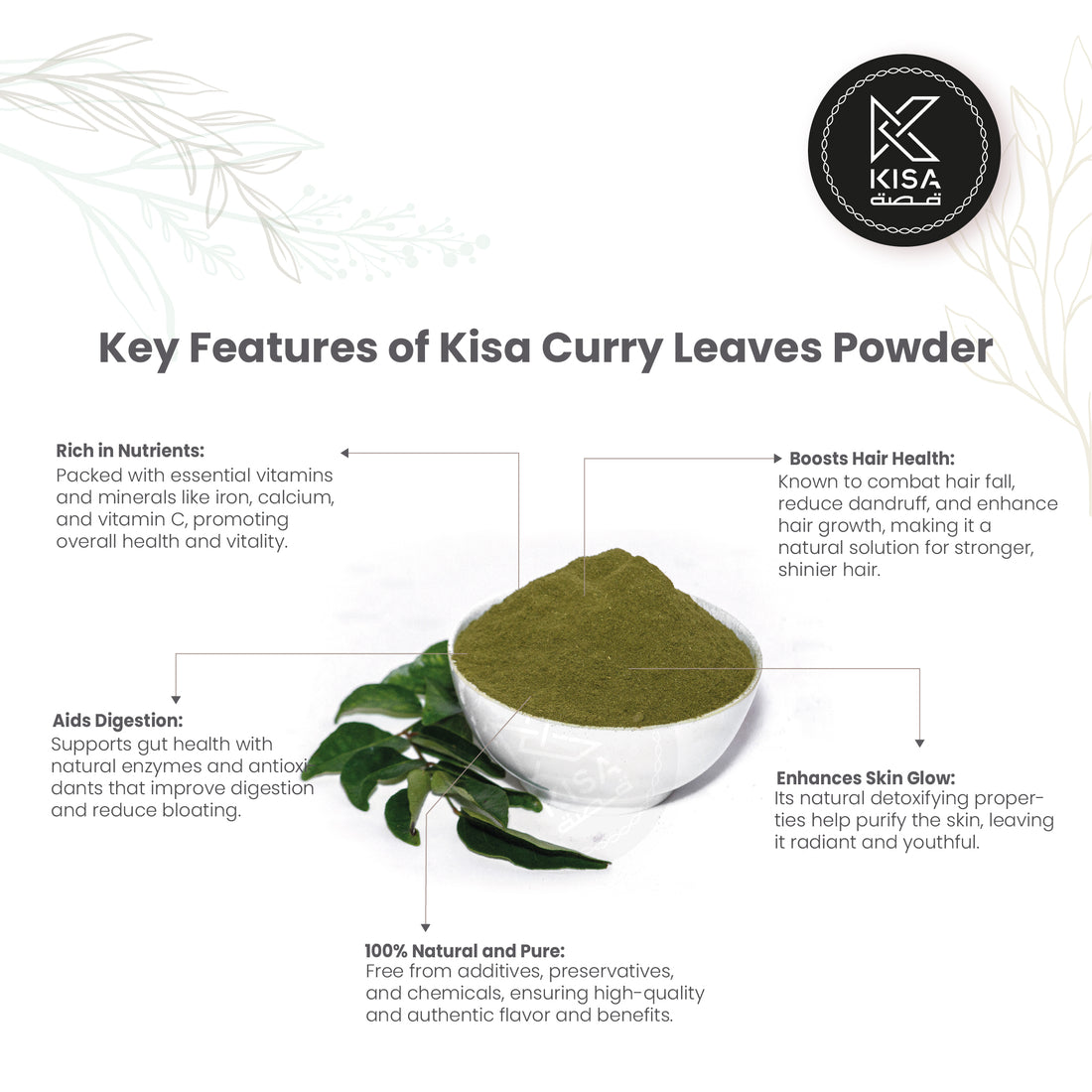 KISA CURRY LEAVES POWDER