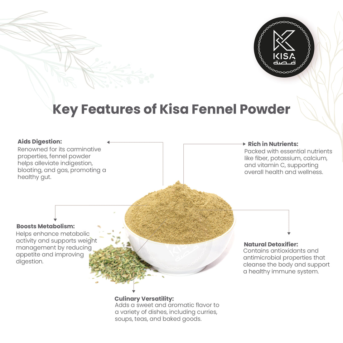 FENNEL POWDER (SOMF)