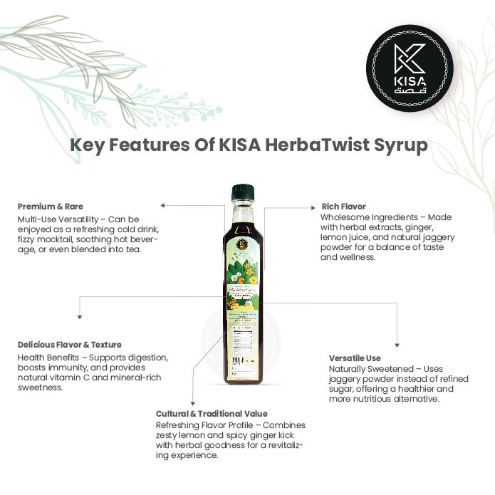 KISA HERBATWIST SYRUP 700 ML