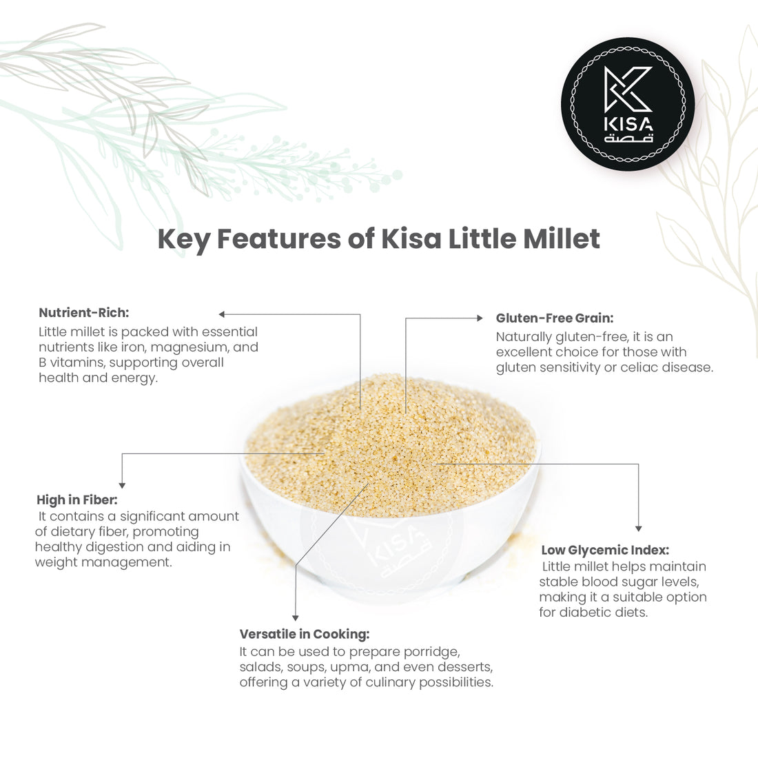 LITTLE MILLET (CHAMA ARI )