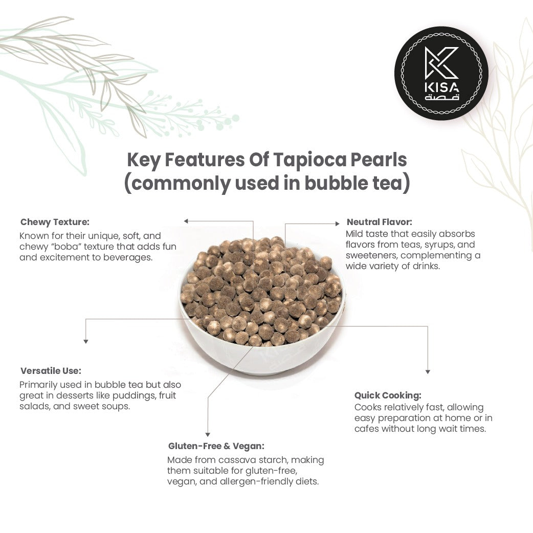 TAPIOCA PEARLS FOR BUBBLE TEA