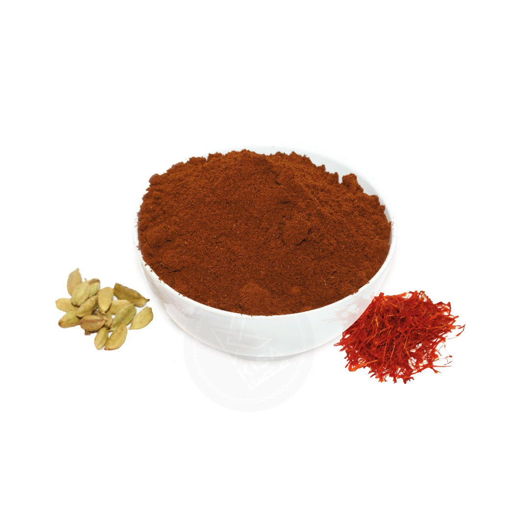 TURKISH COFFEE POWDER-TURKISH (MEDIUM ROAST ) WITH CARDAMOM & SAFFRON